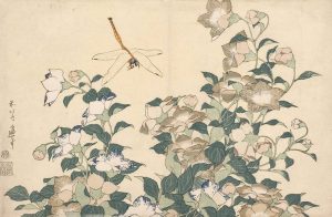 “Anche se da fantasma | me ne andrò per diletto | sui prati d'estate” Haiku di commiato composto da Hokusai nel 1849, all'avvicinarsi della morte, come da antica tradizione.