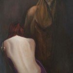 La Bella e la Bestia - la scelta (olio su tela 120x90)