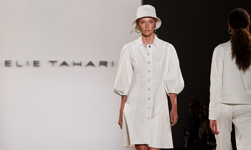 NYFW SS 2020 -Elie Tahari Contrasting Urban With Artistic